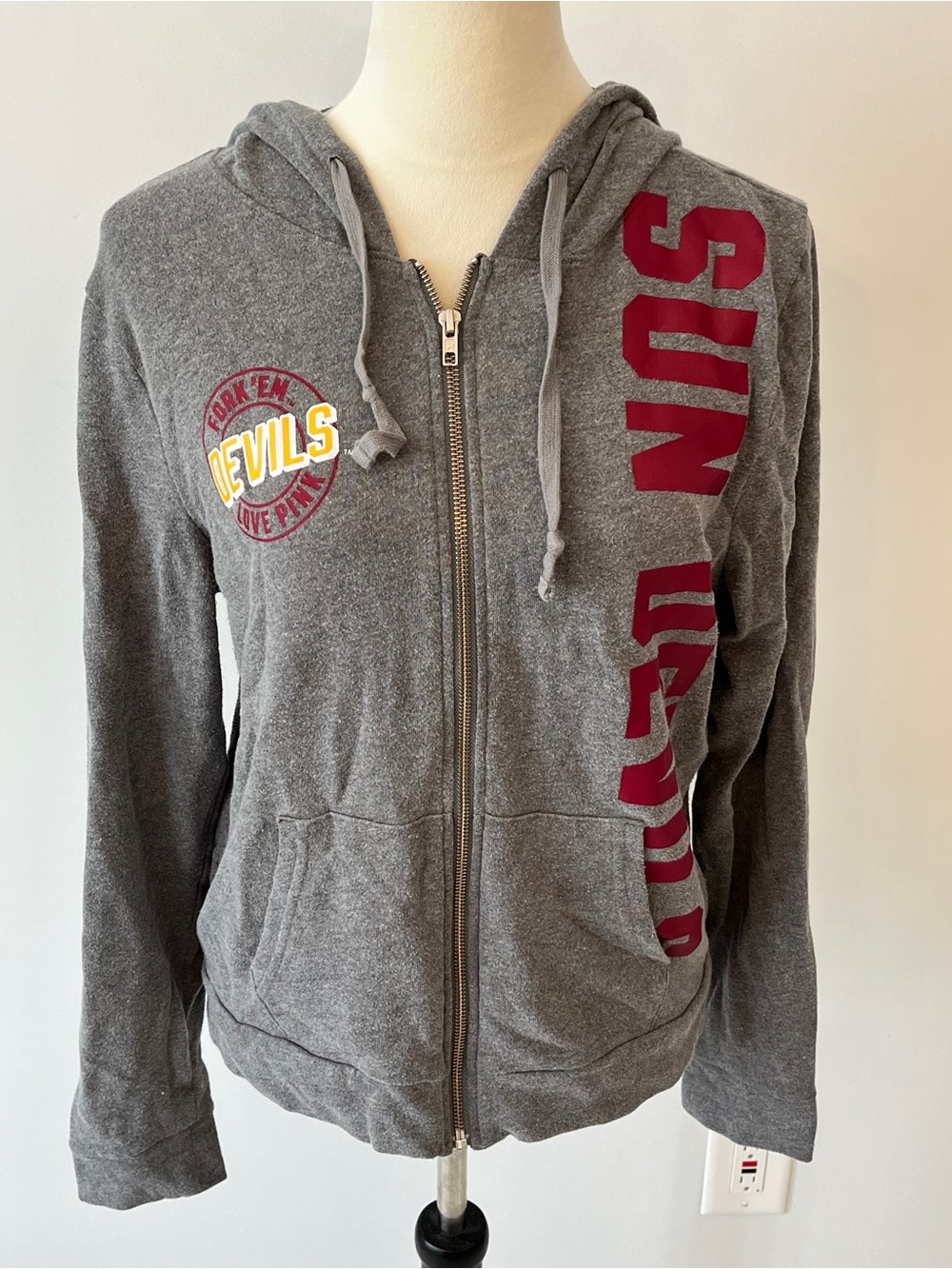 PINK Victoria's Secret Gray SunDevils Hoodie